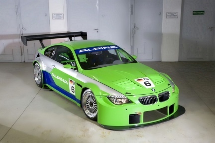 Aperitivo del Alpina B6 GT3 antes de su presentación en Ginebra