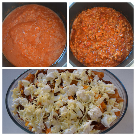 Rigatoni al forno paso a paso