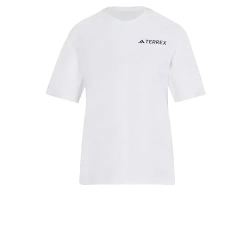 adidas Mujer Terrex Multi Climacool T-Shirt, White, S