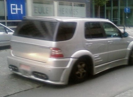 Mercedes ML truñing