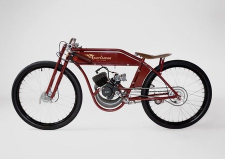 Sportsman Flyer Racer ¿Es una bicicleta, es un ciclomotor? no, es una Board Tracker actual