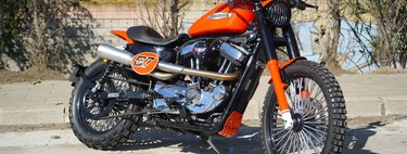 Mitad Harley-Davidson, mitad Chevrolet Camaro: esta brutal custom está hecha en España y tiene alma Sportster