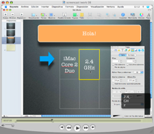 Screencast: Review básico de iWork 08