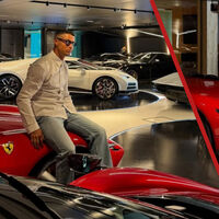 “Mis juguetes”: Cristiano Ronaldo presume de garaje en sus redes sociales. Tiene una de las mejores colecciones de coches del mundo 