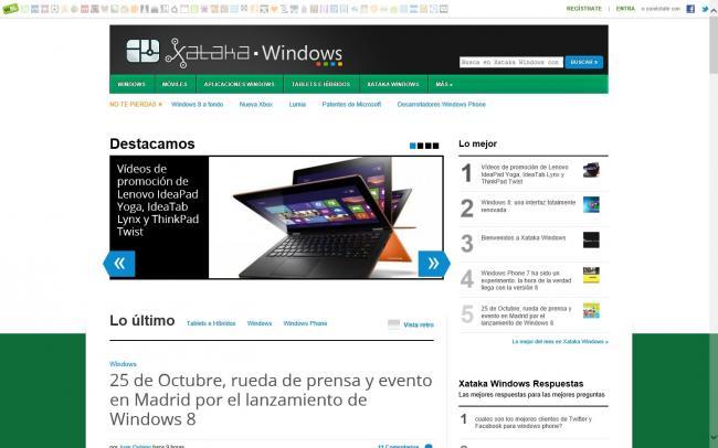 Zona visible del navegador