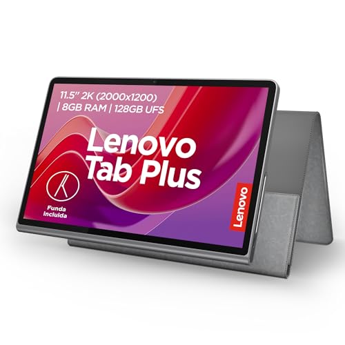 Lenovo Tab Plus | 11.5" 2K MediaTek Helio G99 8GB RAM 128GB SSD| Octa JBL Hi-Fi Altavoces Dolby Atmos