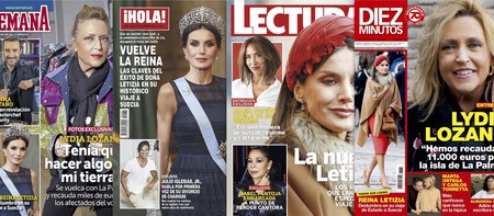 El viaje de la reina Letizia a Suecia, Isabel Pantoja a punto de ser embargada y Julio José Iglesias rompe su silencio sobre Charisse: estas son las portadas de las revistas del 1 de diciembre