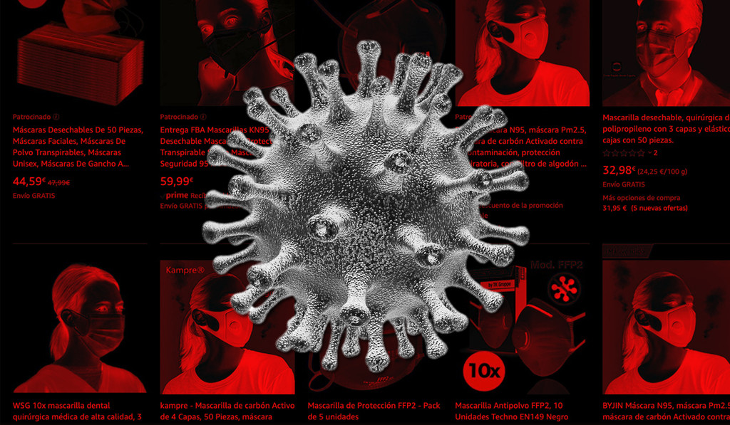 Amazon afirma que han eliminado cientos de miles de productos relacionados con el coronavirus que tenían el precio inflado