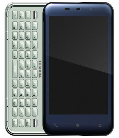 Toshiba K01 con pantalla OLED multitáctil y teclado deslizante