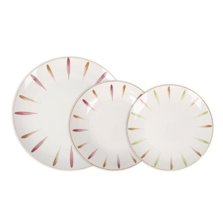 Vajilla De Porcelana De 12 Piezas Alfares Santa Clara Hadley