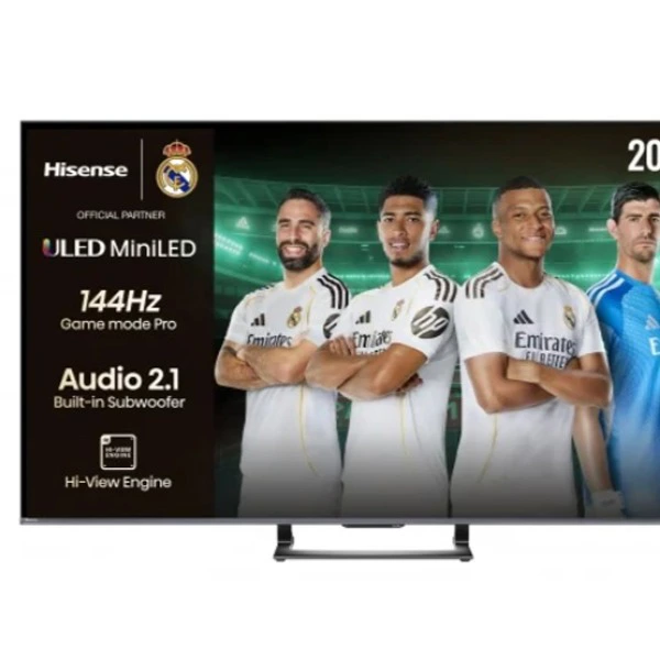 TV Hisense 55U7Q 55" (215,9 cm), MiniLED, 4K UDH, 144 Hz, Smart TV, HDR, Dolby MS12, Quantum Dot