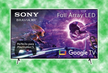 Esta Smart TV de Sony tiene un brutal descuento de 700 euros con cupón: ideal para tener en el salón 65 pulgadas y Google TV