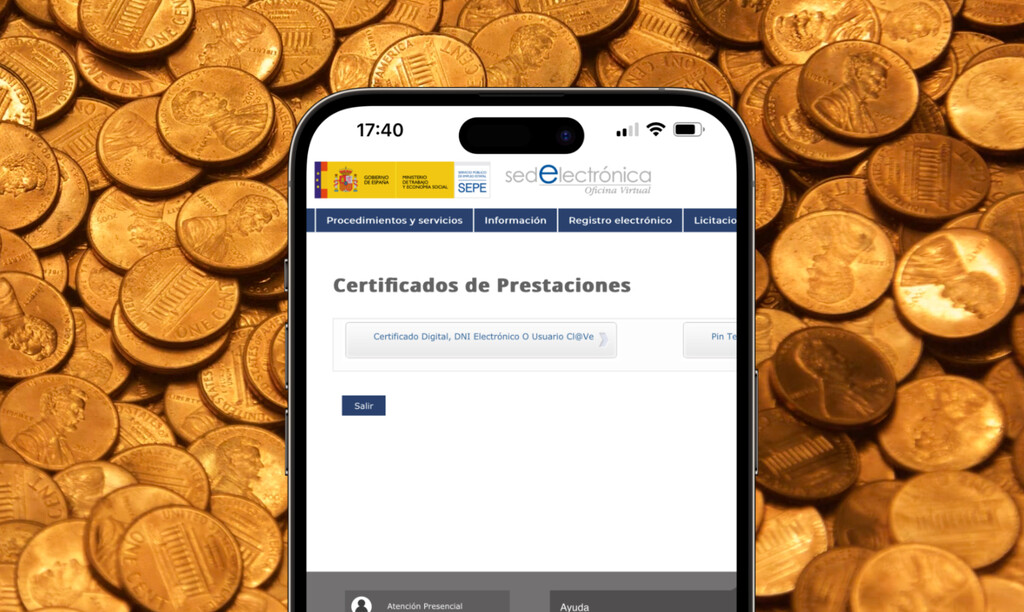 Renta 2022: cómo solicitar el certificado de retención IRPF al SEPE desde tu iPhone si has cobrado alguna de sus ayudas 