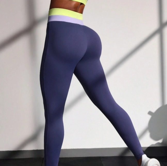 POWERISTA Leggings con bloques de color