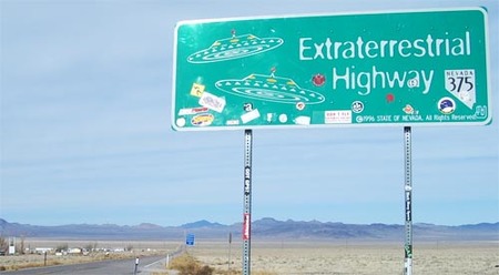 El Área 51 y la carretera de los extraterrestres