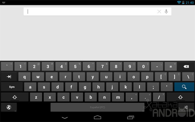 ativar a tecla control no teclado android 