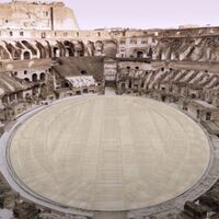 Así lucirá el Coliseo romano con el suelo de arena que nos lleva a la época de los gladiadores