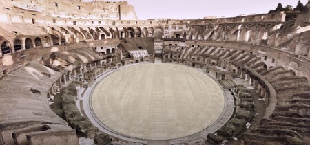 Así lucirá el Coliseo romano con el suelo de arena que nos lleva a la época de los gladiadores