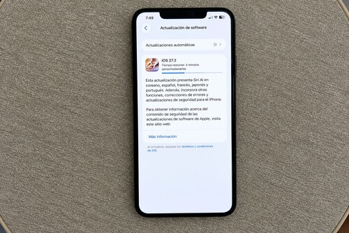 iOS 27.2 ya es oficial y llega con Siri AI en español