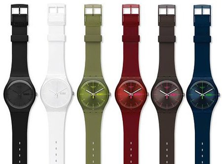 Swatch reinventa el modelo de reloj 'Gent' en su nueva colección
