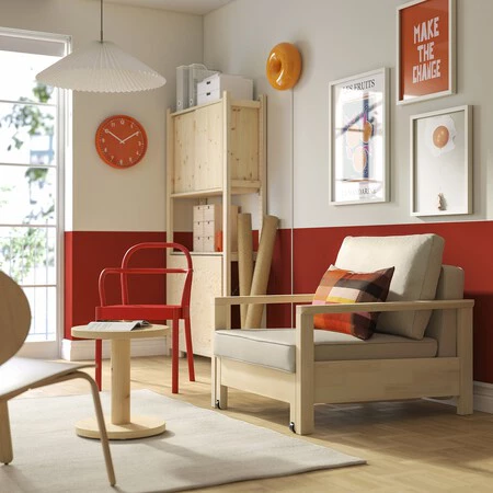 Tornsborg Sillon Cama Naggen Beige Pino 1426475 Pe979817 S5