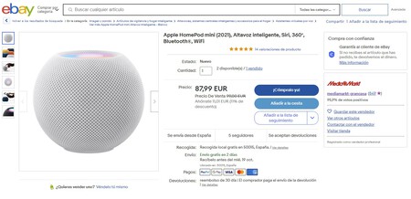 Homepod Mini Oferta Mediamarkt