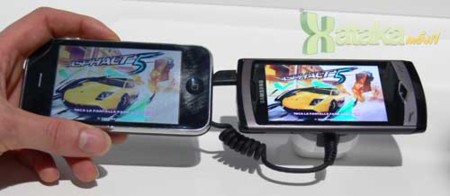 Bada ya tiene juegos. Probando Asphalt 5 en el Samsung Wave