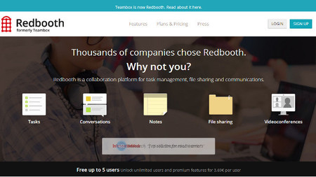 Redbooth, nuevo nombre y más funcionalidades para el antiguo Teambox