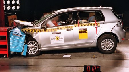 EuroNCAP Volkswagen Golf
