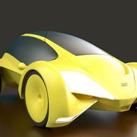 Audi Cetus, un concept propulsado por hidrógeno que emula a los cetáceos para revolucionar la movilidad urbana