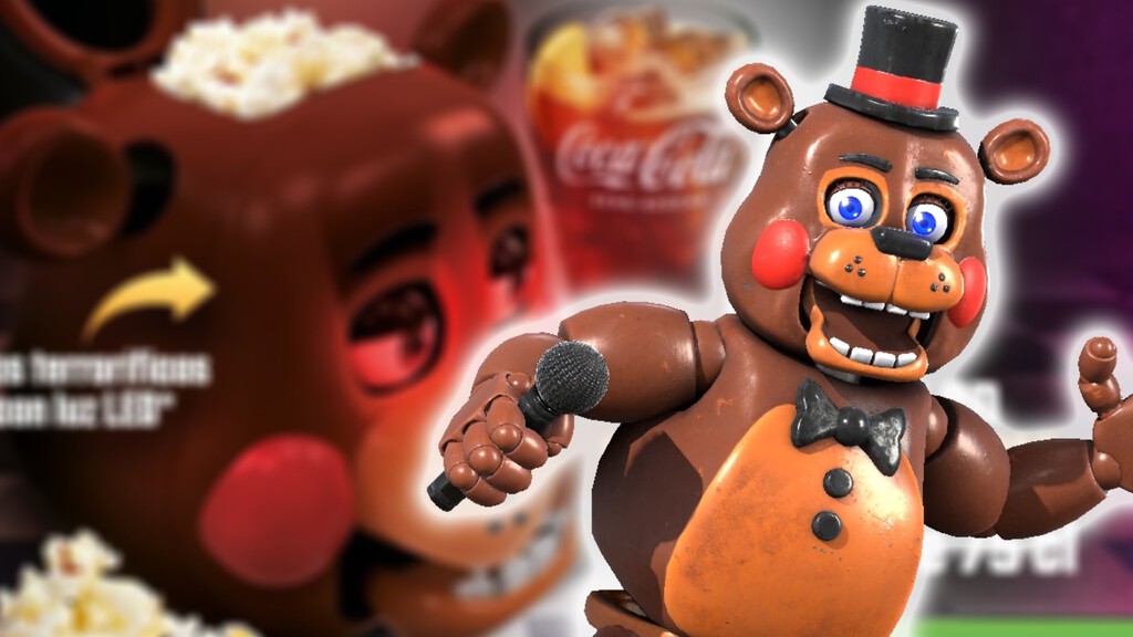 Palomera de Toy Freddy en Cinépolis: la máscara de Five Nights at Freddy's 2 llega a más países, pero no a México 