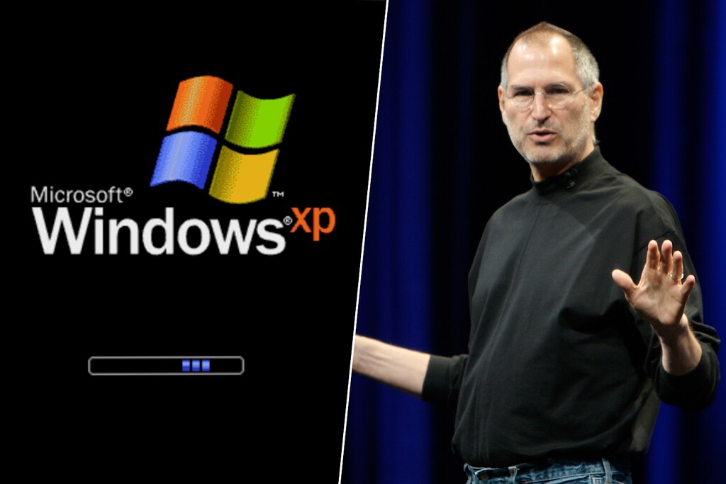 Vimos Windows y tenían 17 versiones diferentes. El día que Steve Jobs demostró cuál era el fuerte de los Mac y la filosofía de Apple