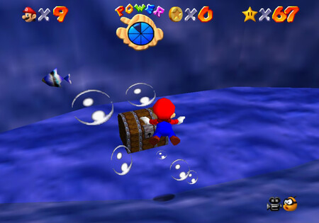 Super Mario 64: cómo conseguir la estrella Chests in the Current de Dire, Dire Docks