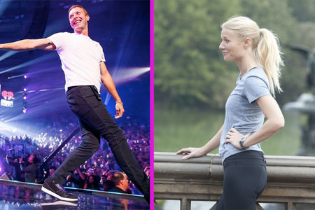 Chris Martin y Gwyneth Paltrow, de cenita familiar... Y de Jennifer Lawrence, ¡ni rastro!