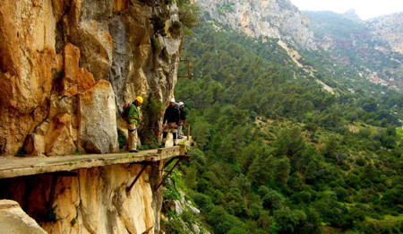 El Caminito del rey: aventura en la montaña