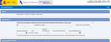 RENTA Web Open versión 2020, así funciona el simulador de la Agencia Tributaria