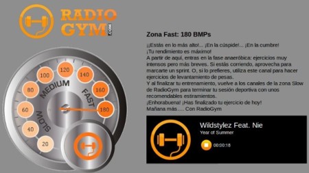 RadioGym: la música apropiada para cada entrenamiento en tu móvil