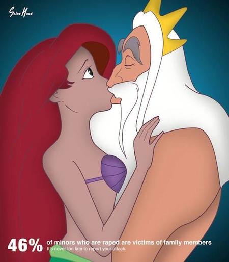 "Princest Diaries": las princesas Disney ayudan a crear conciencia sobre los abusos sexuales infantiles
