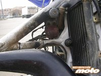 Que angustia, cuando ves como se quema tu moto