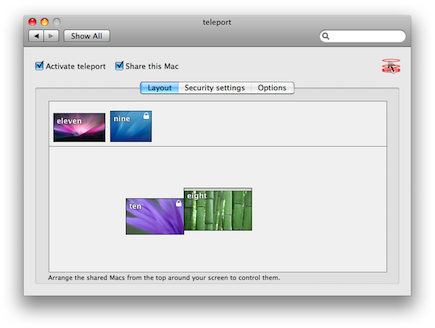 panel de configuraciÃ³n