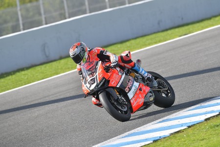 Marco Melandri Test Jerez Superbike 2016