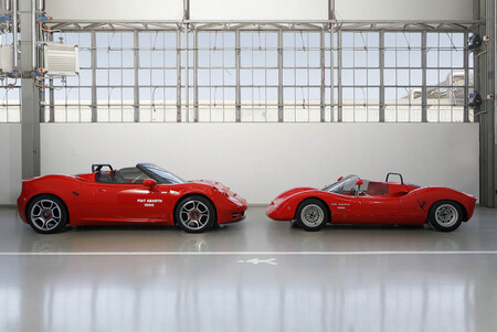 Abarth 1000 SP 1966 y Abarth 1000 SP 2022