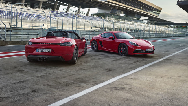Porsche 718 Boxster GTS y 718 Cayman GTS