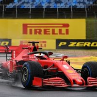 Sebastian Vettel es el más rápido en una descafeinada sesión de entrenamientos en Hungría por la lluvia