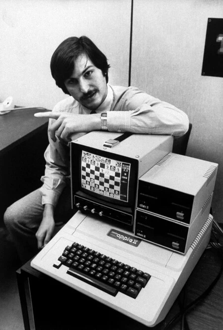 Steve Jobs Apple II