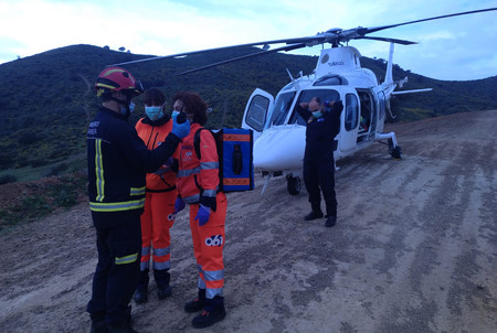 Accidente Moto Enduro Confinamiento 2020 1