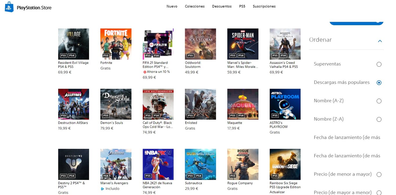 The most popular and selling PS5, Xbox and Switch games according to