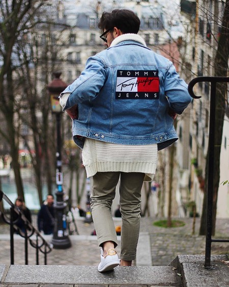 Denim y borreguillo son la propuesta retro que nos fascina para los días de invierno