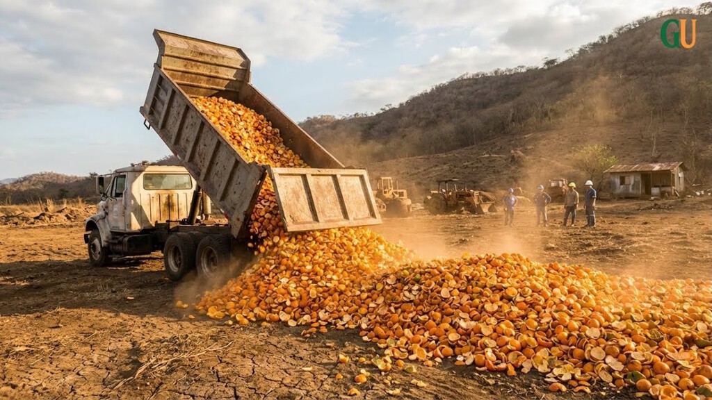 En 1997 cubrieron un páramo de Costa Rica con 12.000 toneladas de cáscaras de naranja. 16 años después nadie reconocía el paisaje