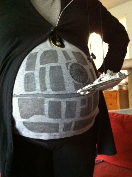 Pregnantbellydeathstar